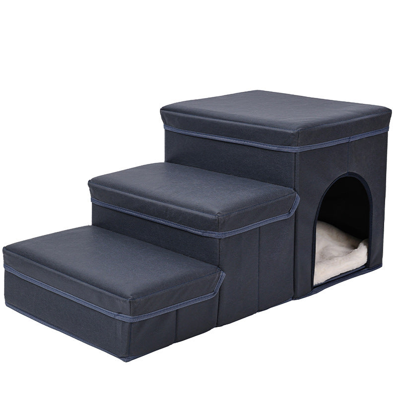 Cat Kennel Cage Multifunctional Dog Stairs Upper Bed Sofa Puppy Climbing Pet Supplies