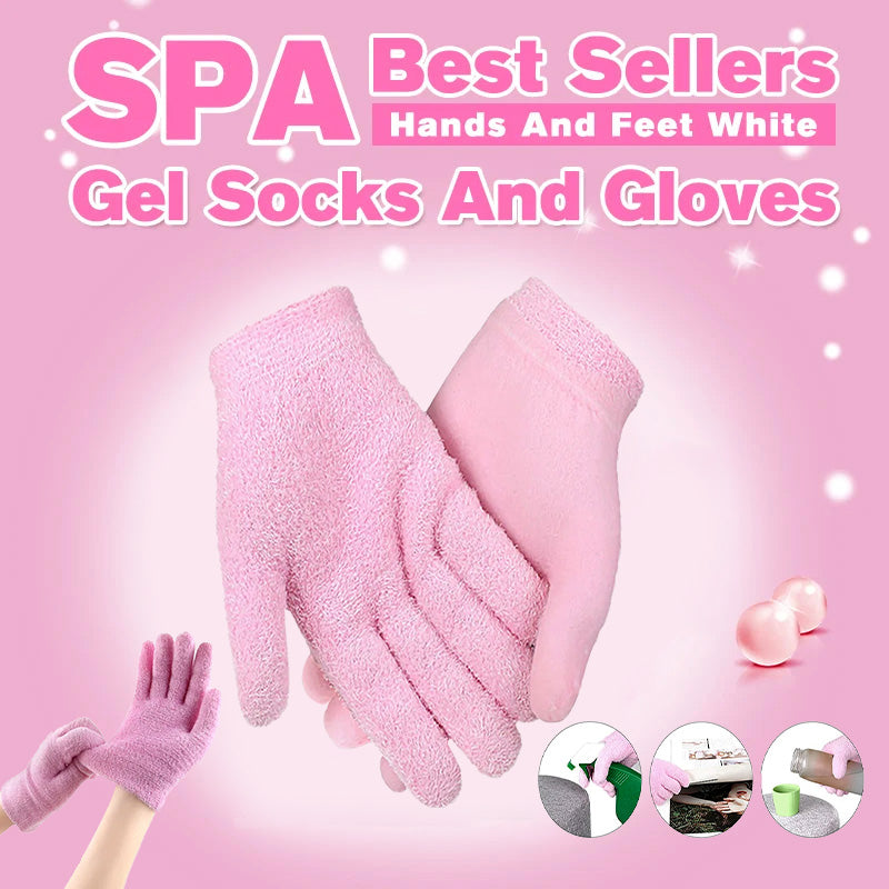 Spa Gel Gloves Sock Hand Mask Foot Mask Foot Cracked Skin Care Moisturizing Treatment Exfoliating Remove Dead Hand Care
